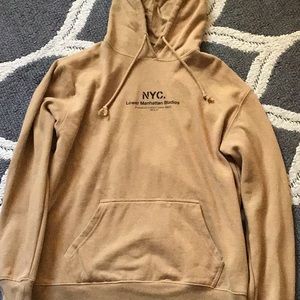 Cotton On Brown/ Tan NYC hoodie